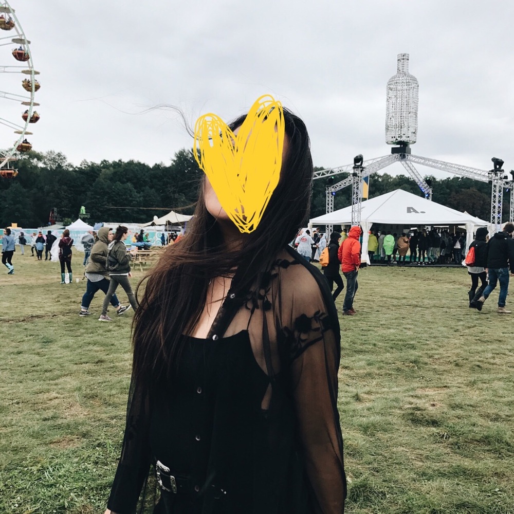 Sheer Zara outerwear- worn ONCE